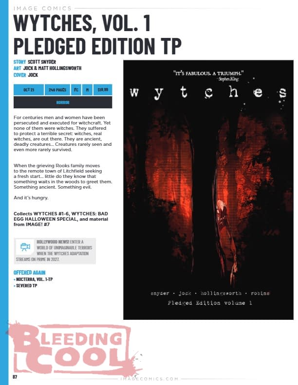 Image Comics Official Full October 2026 Solicits