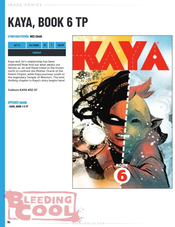 Image Comics Official Full October 2026 Solicits