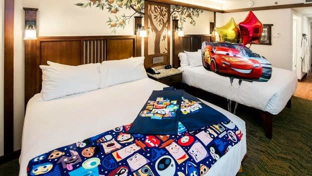 disneyland pixar fest room