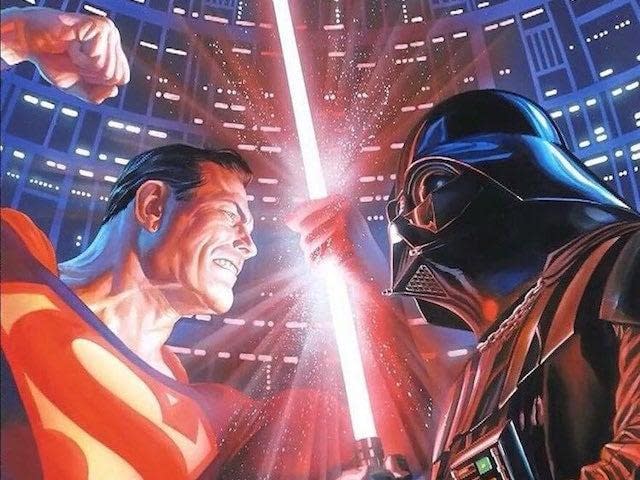 DC X Star Wars pitched project by Alex Ross