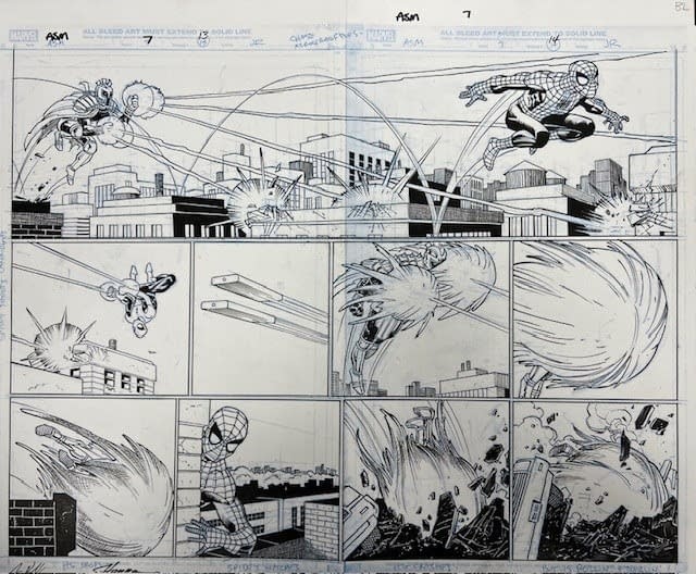 Spider-Man original artwork