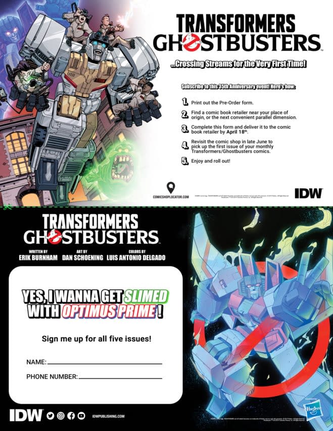 Your First Look at Gozer-Bot in Ghostbusters/Transformers Crossover Preview