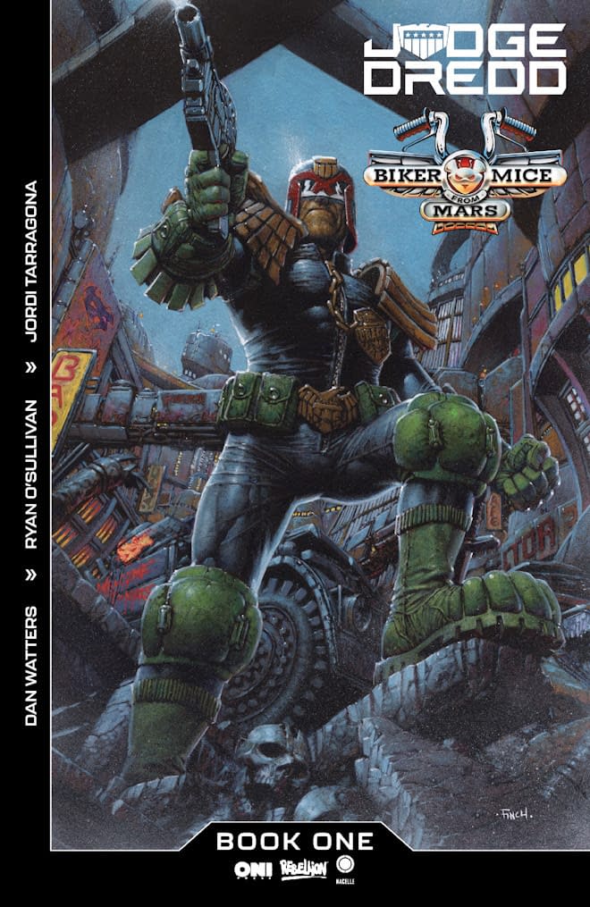 Judge Dredd/Biker Mice From Mars, First Of Many New 2000 AD Crossovers