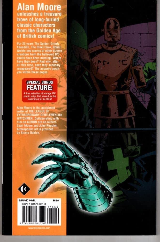 Albion, The Alan Moore Comic, Lawyers And Executives Made Happen