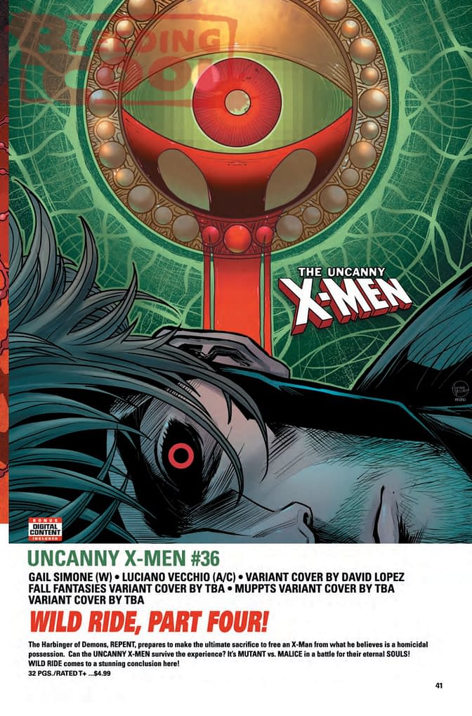 Marvel Comics September 2026 Official Full Solicits And Solicitations