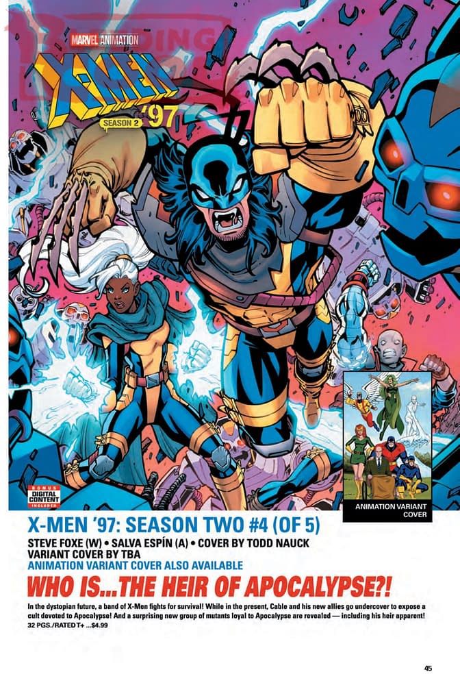 Marvel Comics September 2026 Official Full Solicits And Solicitations