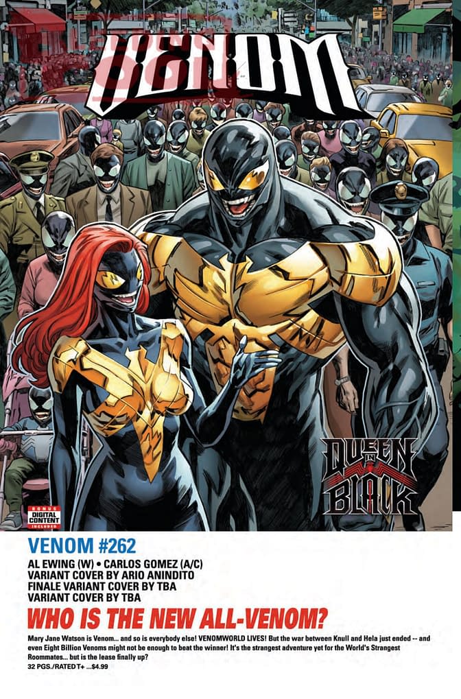 Marvel Comics September 2026 Official Full Solicits And Solicitations