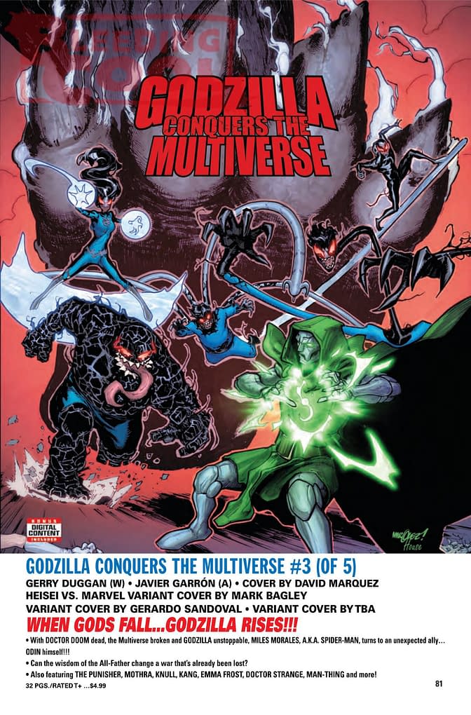 Marvel Comics September 2026 Official Full Solicits And Solicitations