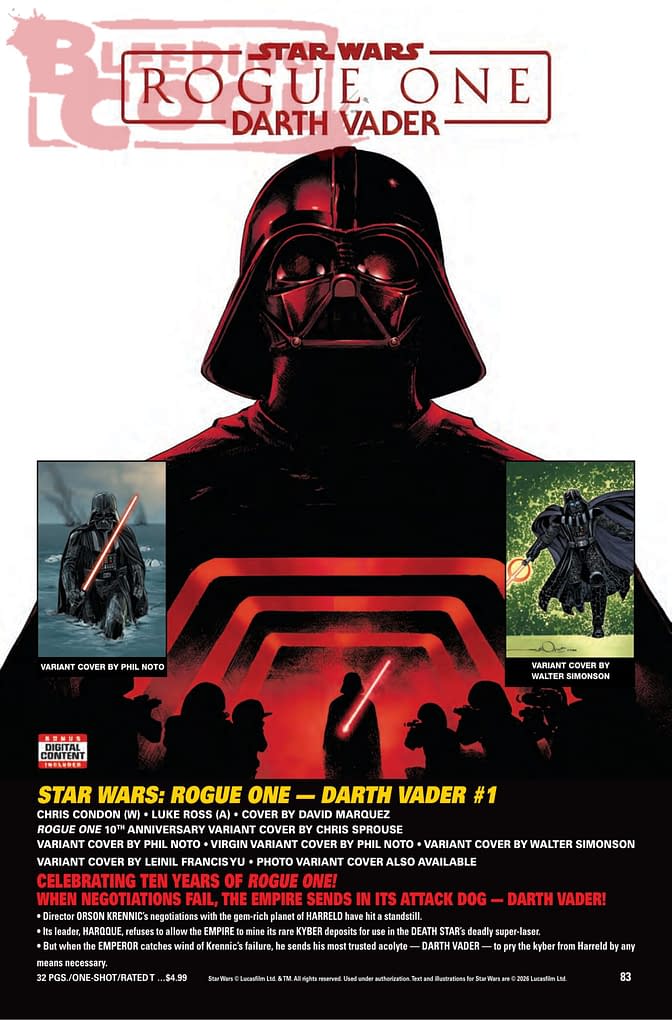 Marvel Comics September 2026 Official Full Solicits And Solicitations