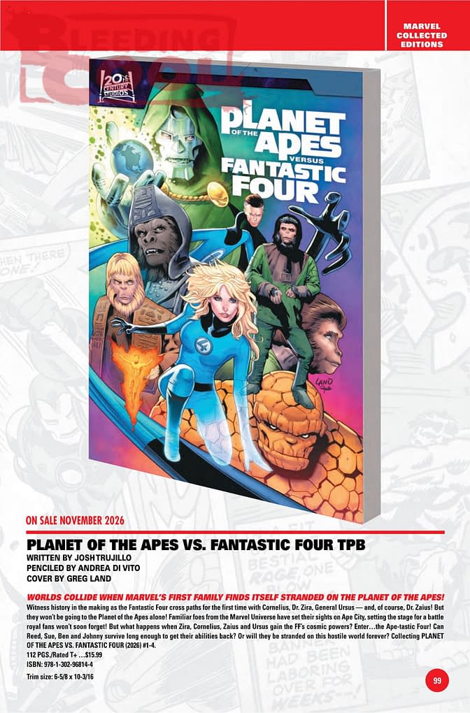 Marvel Comics September 2026 Official Full Solicits And Solicitations
