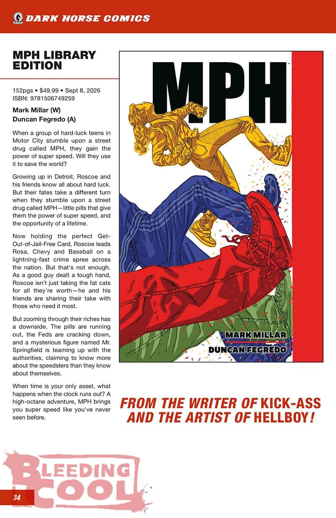 Dark Horse Comics Full August 2026 Solicits