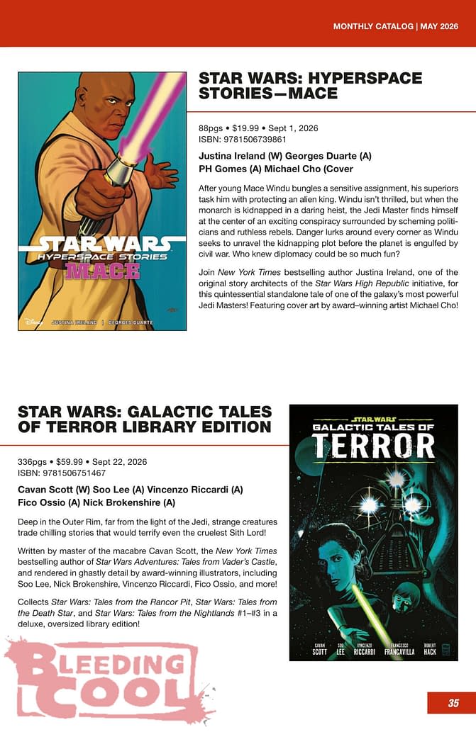 Dark Horse Comics Full August 2026 Solicits