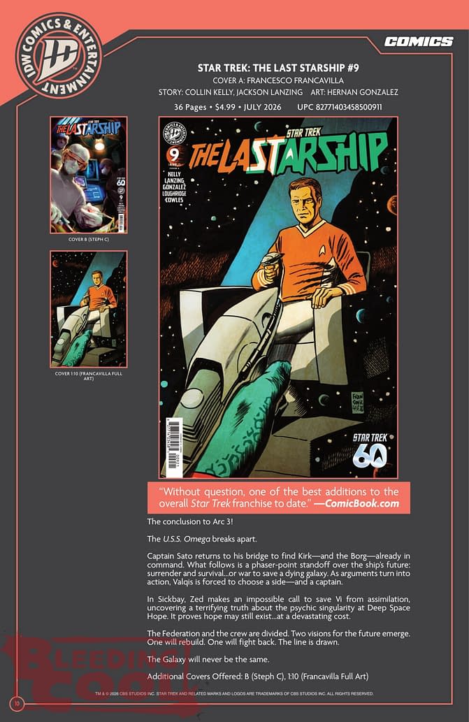 Exclusive: IDW Full July 2026 Solicits And Solicitations
