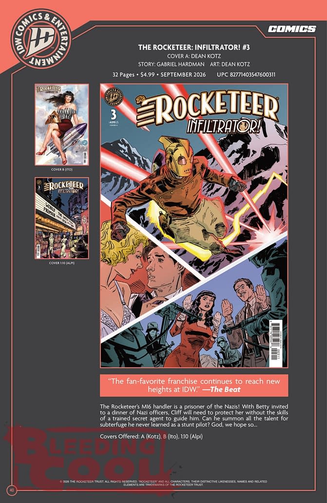 Exclusive: IDW' Publishing September 2026 Official Full Solicits