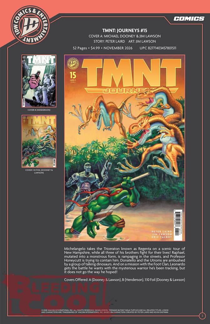 Exclusive: IDW October 2026 Official Full Solicits - It's Sonic Time!
