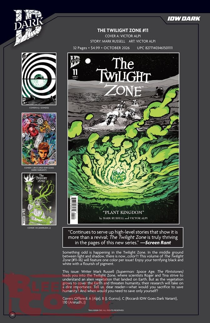 Exclusive: IDW October 2026 Official Full Solicits - It's Sonic Time!