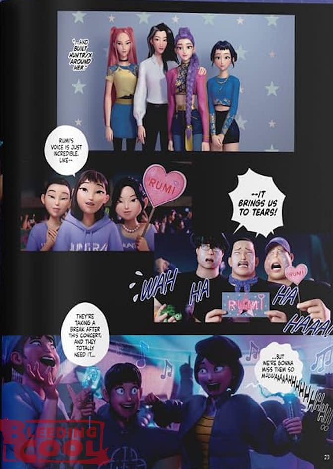 First Look Inside The KPop Demon Hunters Graphic Novel