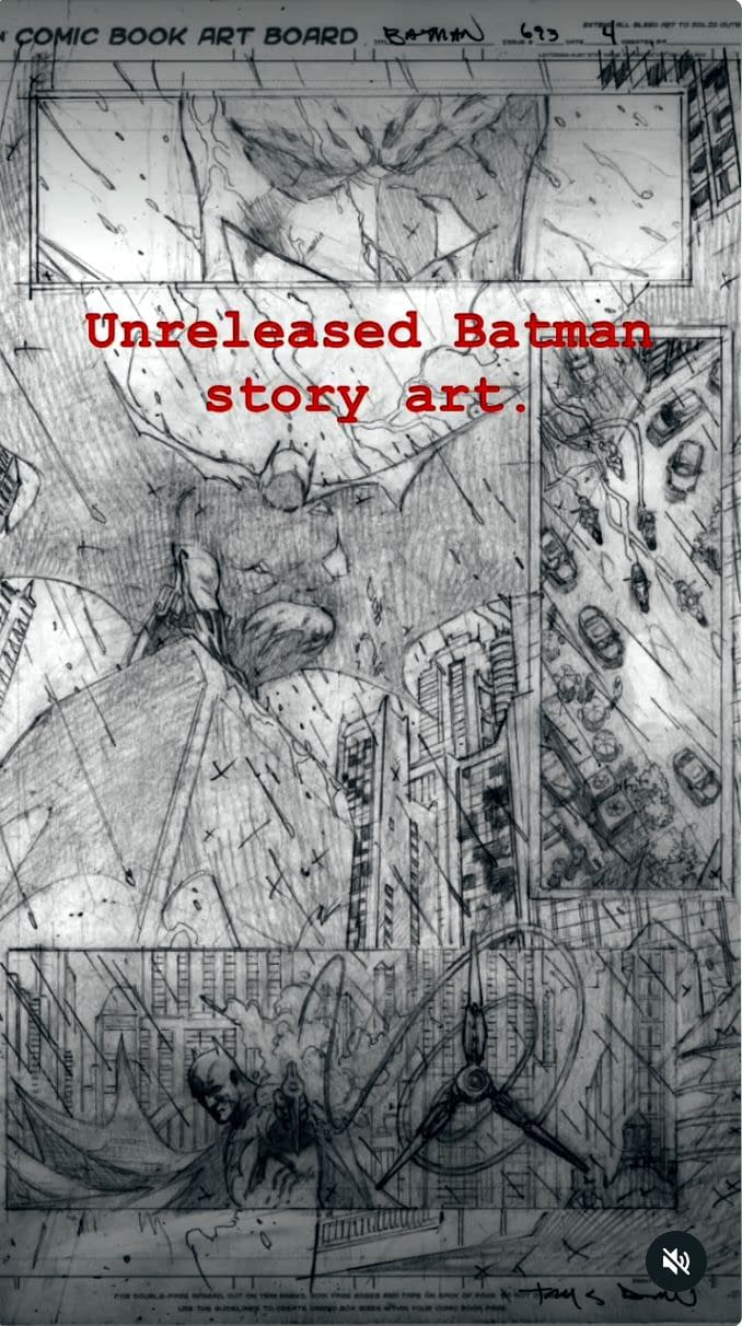 Tony Daniel And Jeremy Adams' Completed Batman Comic - Any Sign?