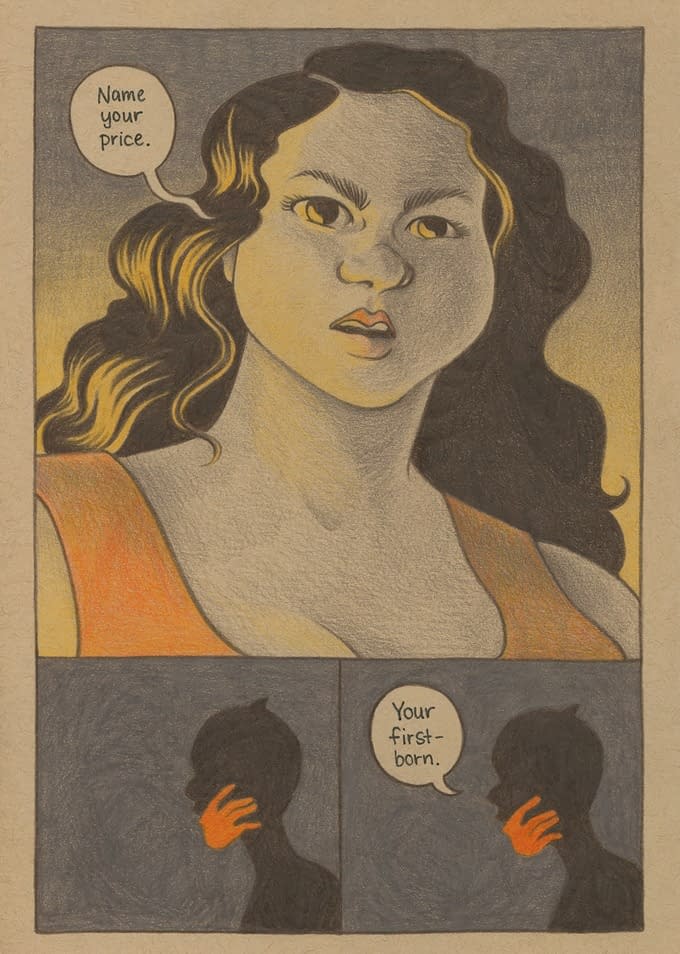 "Beautiful & Eerie Sapphic Fairytale", The Goblin Thone by Mel Gillman