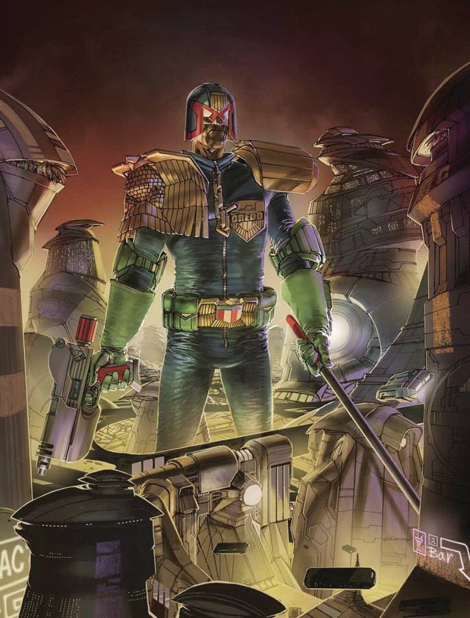 Cover image for JUDGE DREDD MEGAZINE #486 (MR)