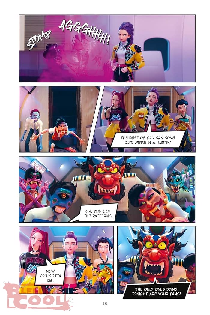 First Look Inside The Kpop Demon Hunters Graphic Novel