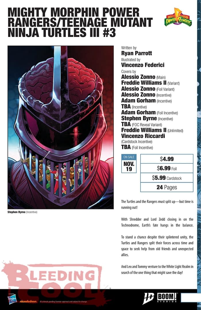 Boom Studios November 2025 Full Solicits