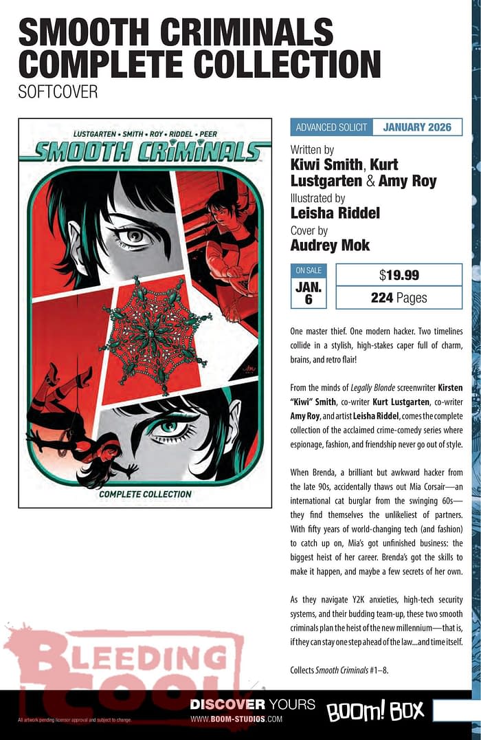 Boom Studios November 2025 Full Solicits