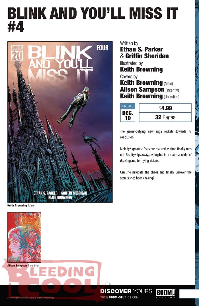 Boom Studios December 2025 Solicits