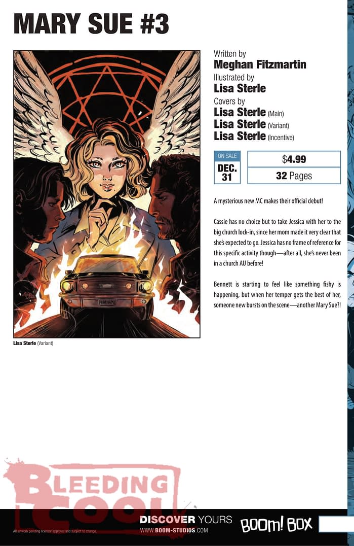 Boom Studios December 2025 Solicits