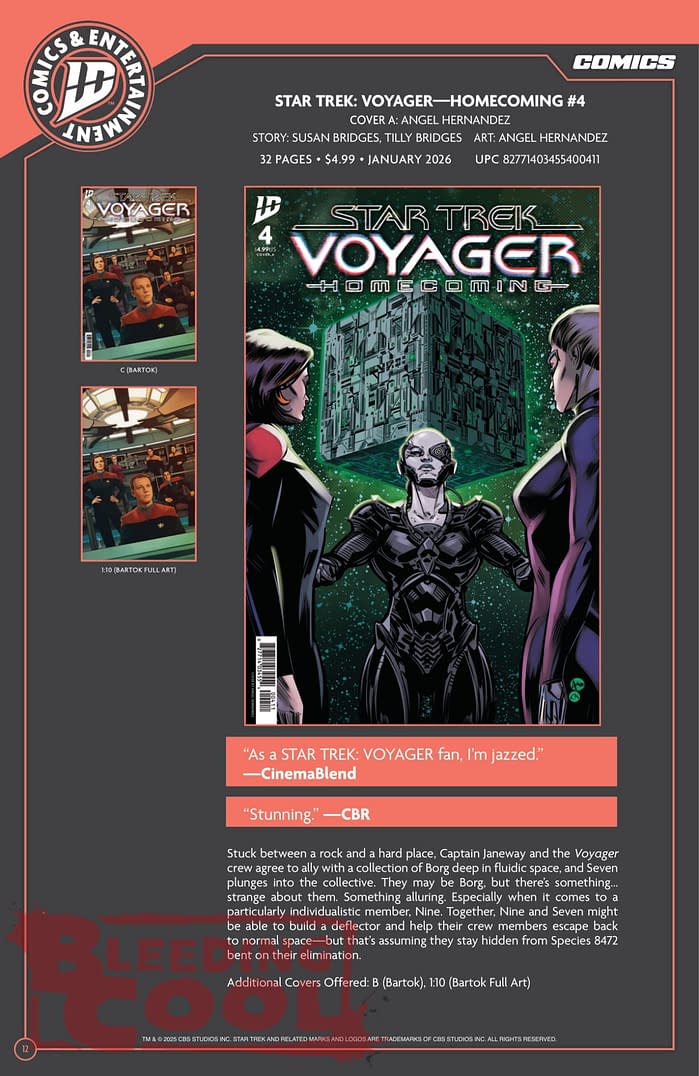 IDW December 2025 Solicits & Solicitations
