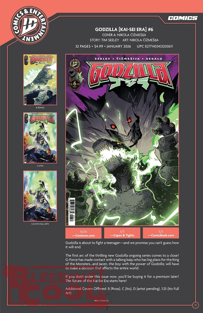 IDW December 2025 Solicits & Solicitations