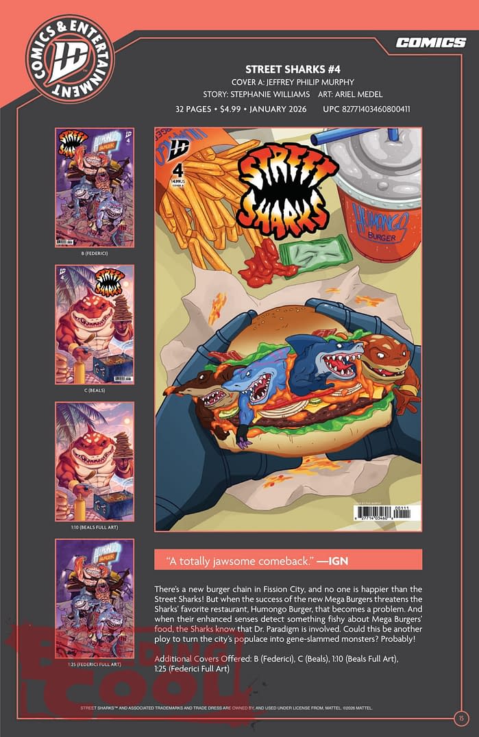 IDW December 2025 Solicits & Solicitations