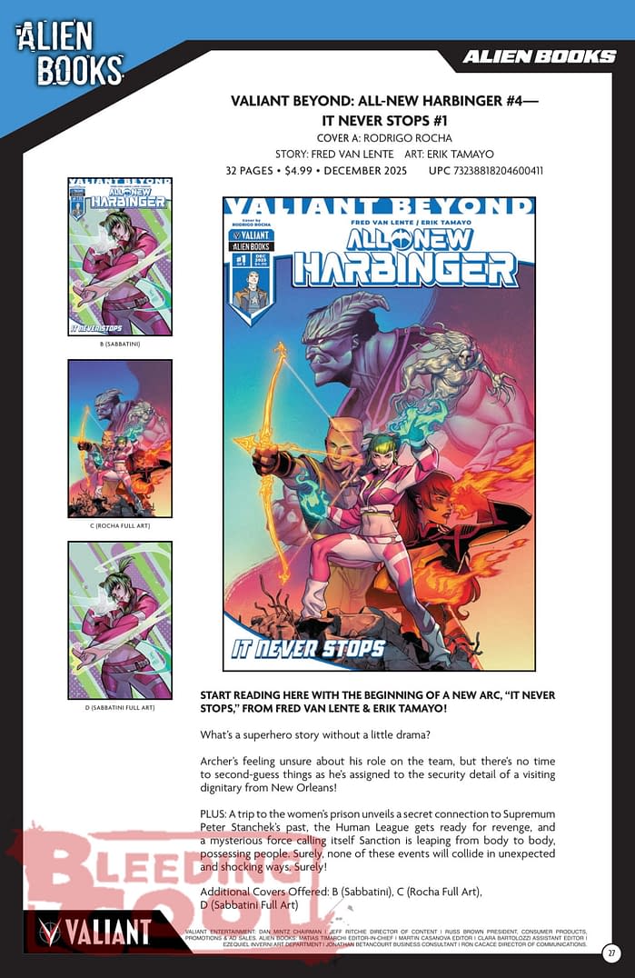 IDW December 2025 Solicits & Solicitations