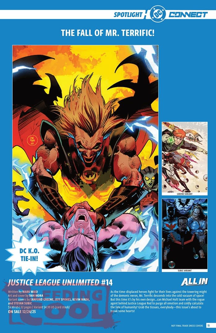 DC Comics Full December 2025 Solicits - More Than Just Batman