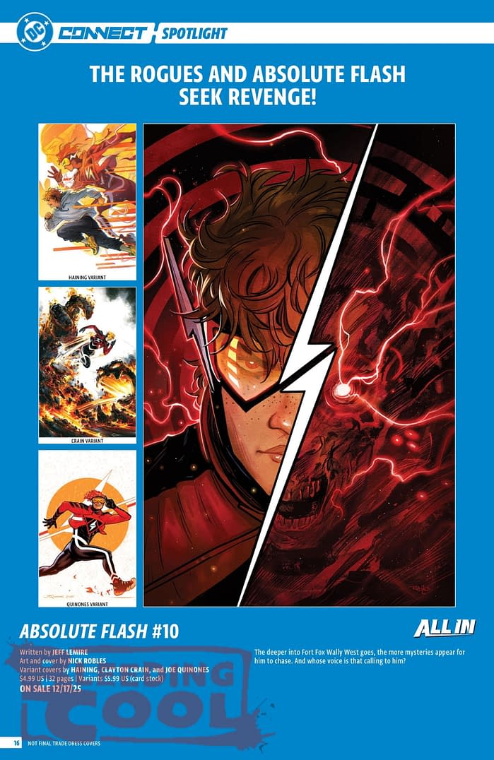 DC Comics Full December 2025 Solicits - More Than Just Batman