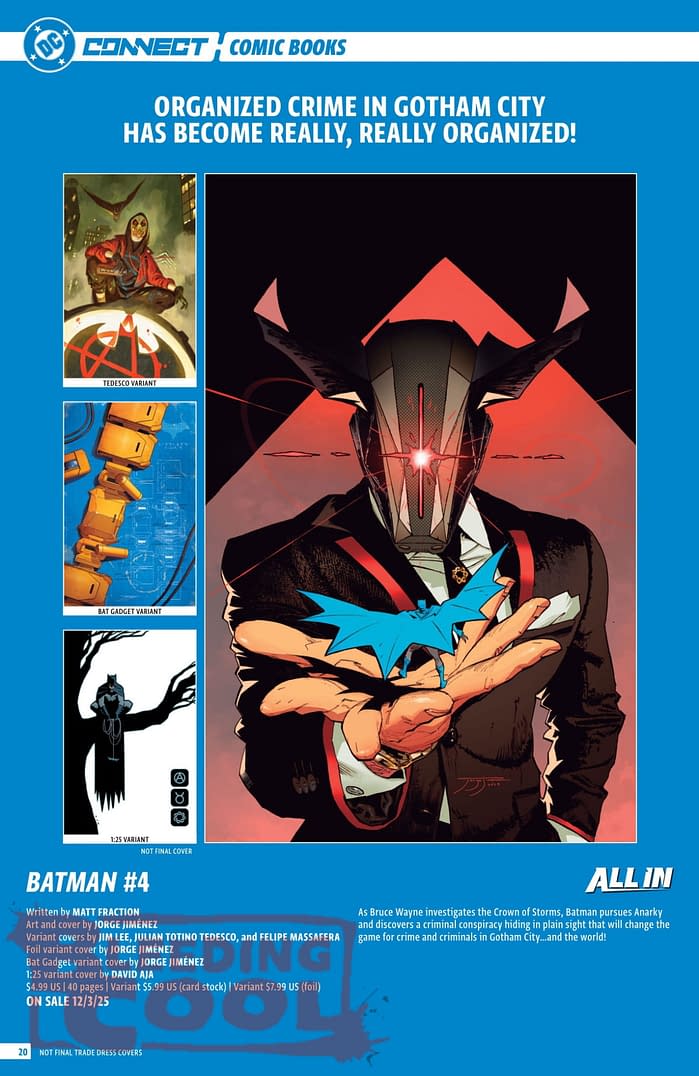DC Comics Full December 2025 Solicits - More Than Just Batman