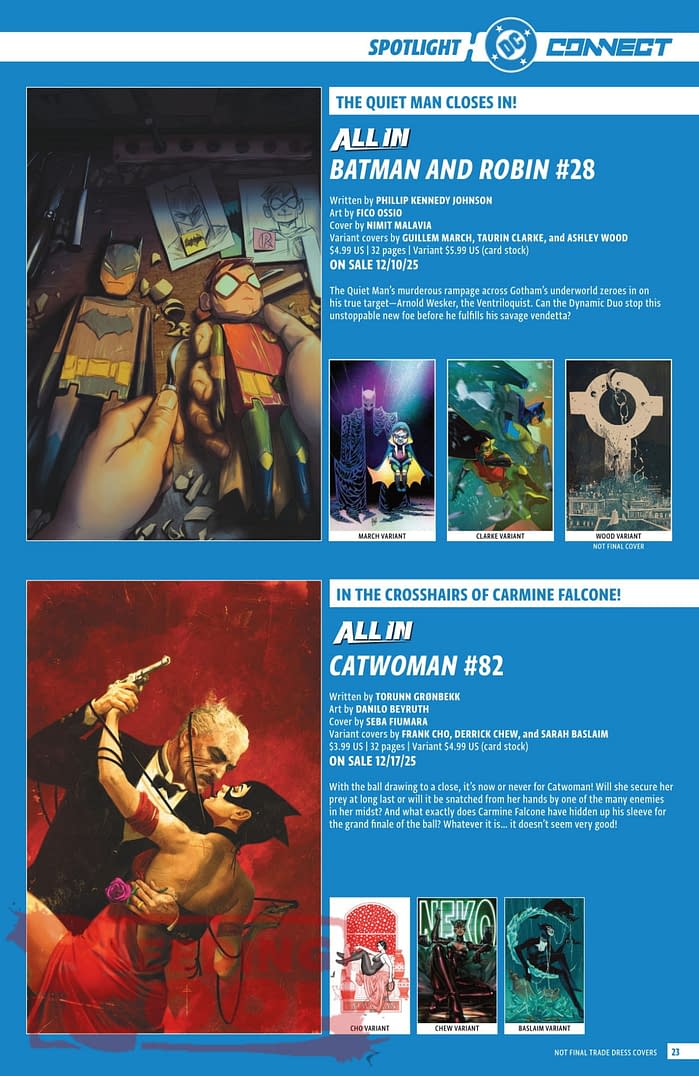 DC Comics Full December 2025 Solicits - More Than Just Batman