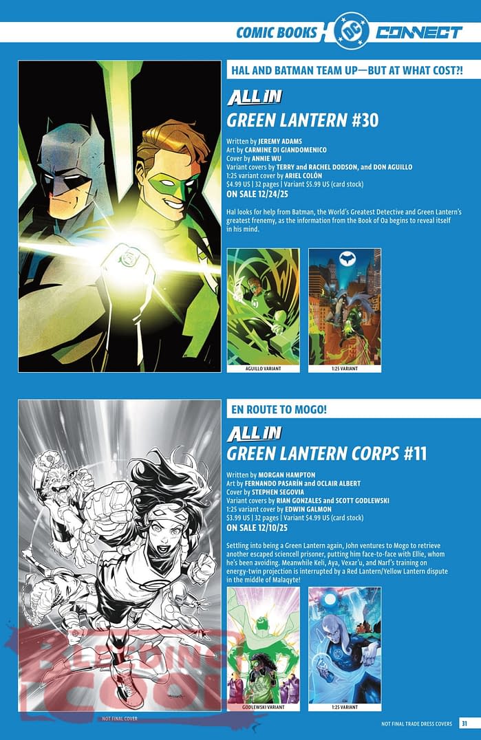 DC Comics Full December 2025 Solicits - More Than Just Batman