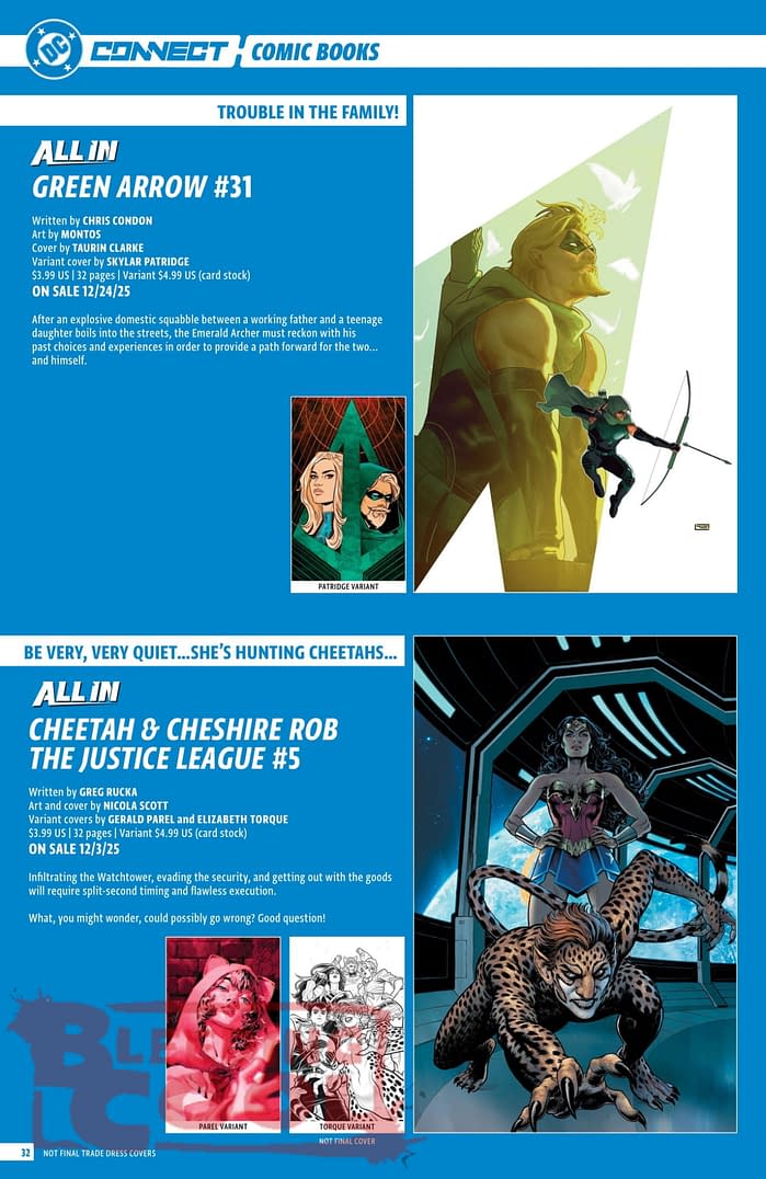 DC Comics Full December 2025 Solicits - More Than Just Batman