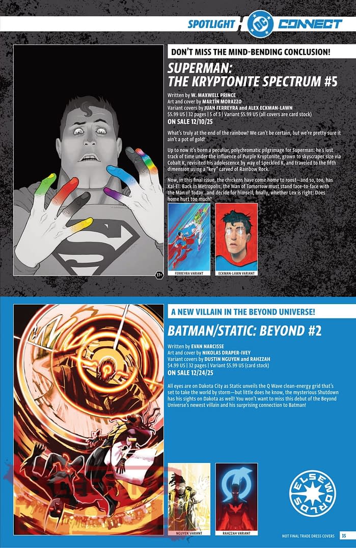 DC Comics Full December 2025 Solicits - More Than Just Batman
