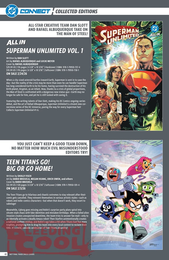 DC Comics Full December 2025 Solicits - More Than Just Batman
