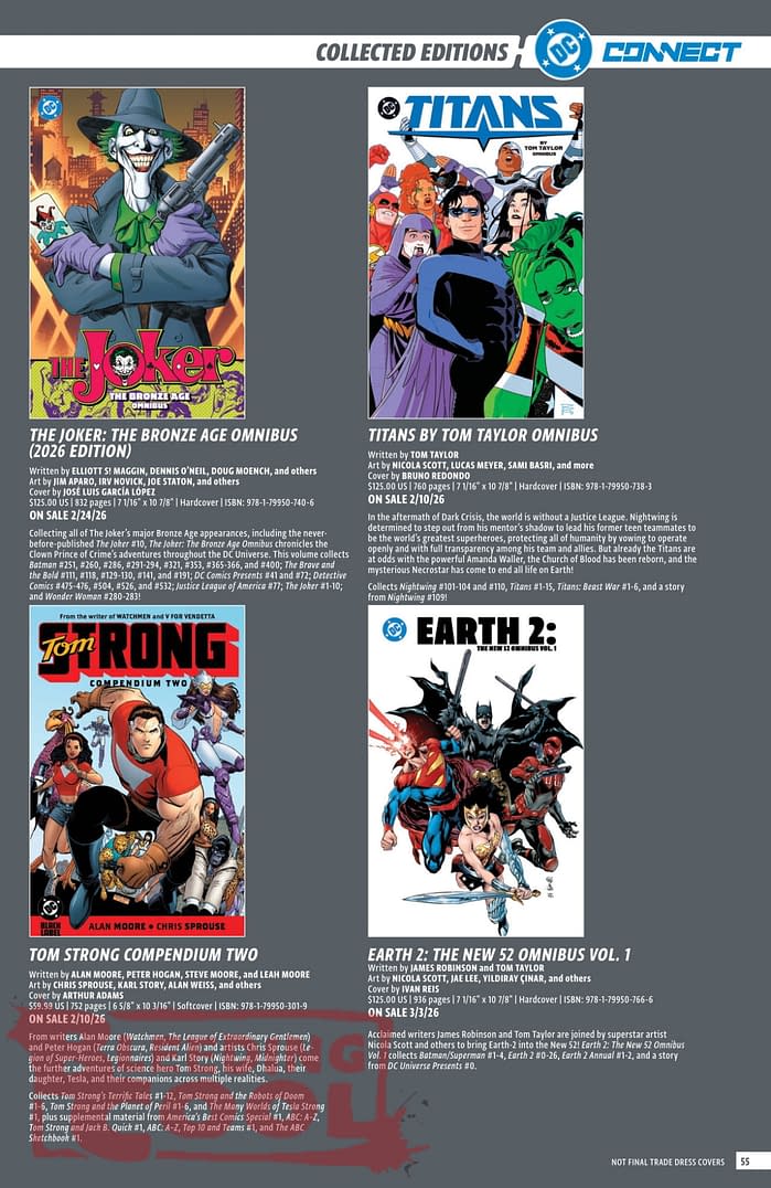 DC Comics Full December 2025 Solicits - More Than Just Batman
