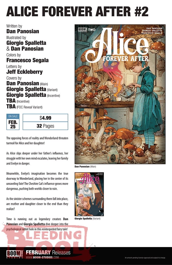 Boom Studios February 2026 Full Solicits