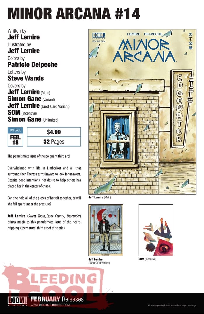 Boom Studios February 2026 Full Solicits