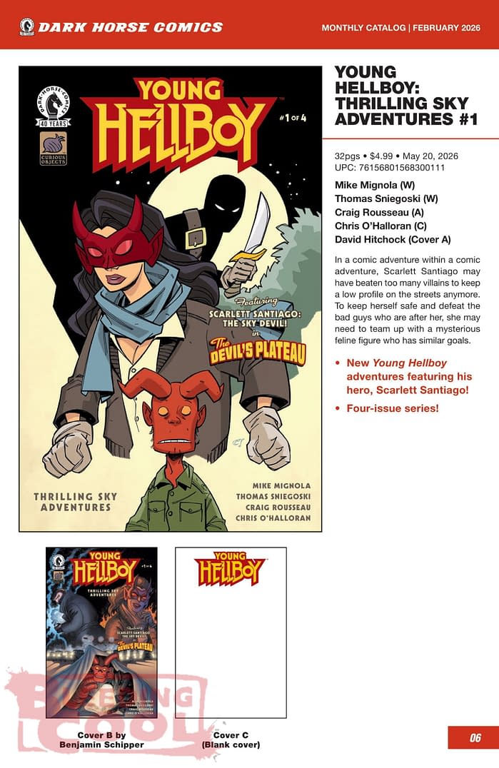 Dark Horse May 2026 Full Solicits