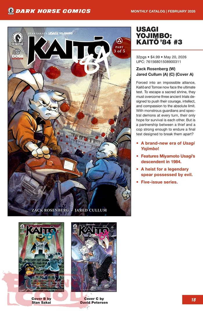 Dark Horse May 2026 Full Solicits