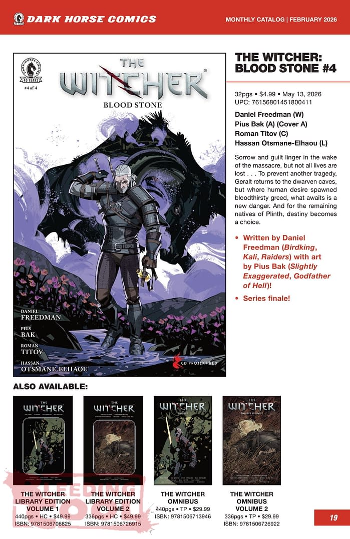 Dark Horse May 2026 Full Solicits