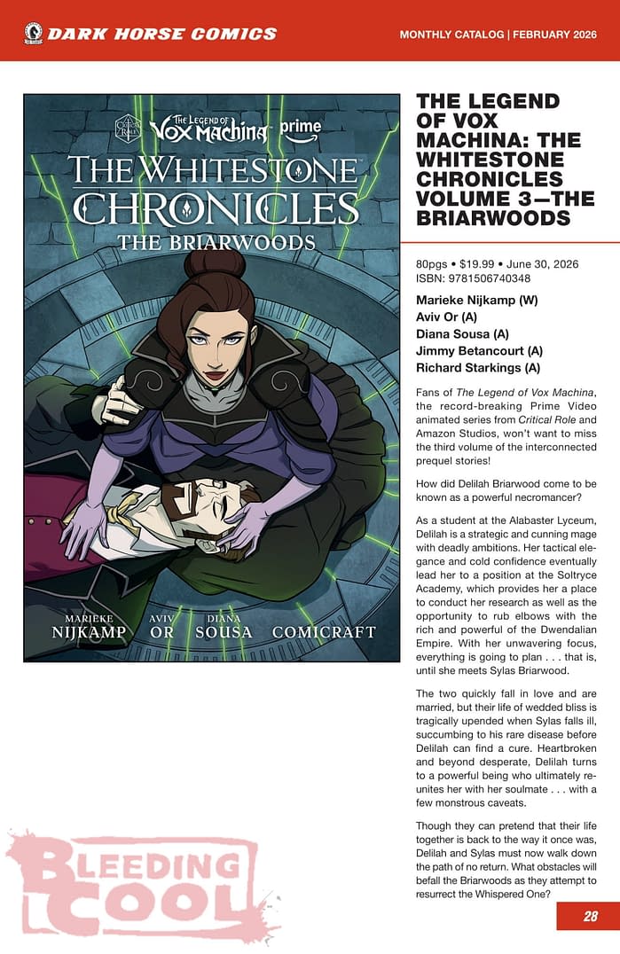 Dark Horse May 2026 Full Solicits