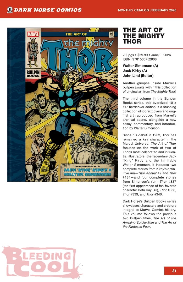 Dark Horse May 2026 Full Solicits