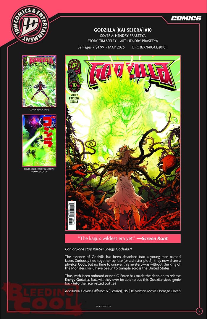 IDW April 2026 Full Solicits